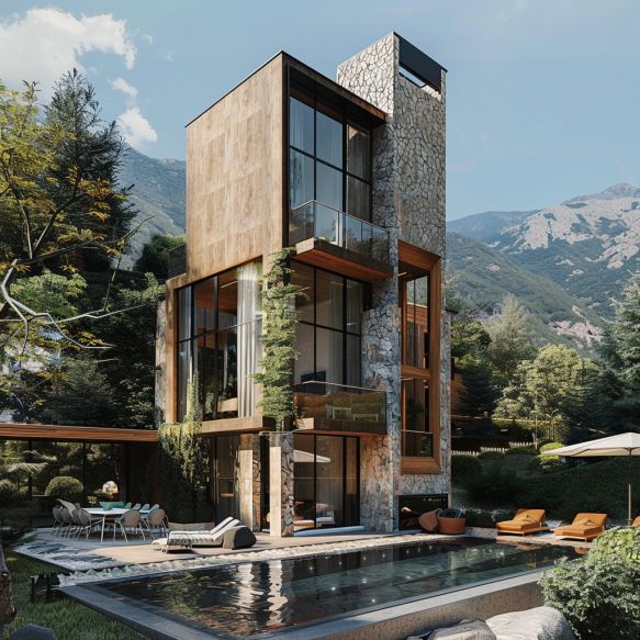 طراحی برج ویلا و ساخت برج ویلا: راهنمای جامع