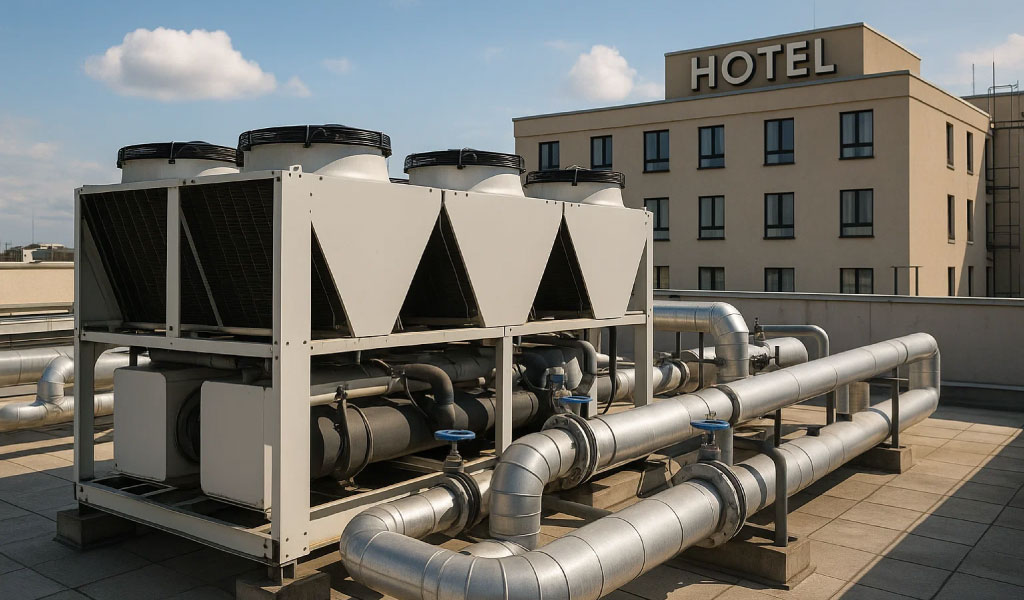 عکس چیلر در هتل