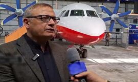 اولین هواپیمای تولید داخل پرواز کرد