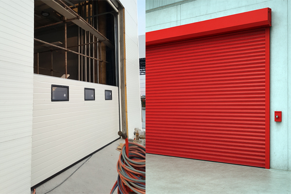 مزایای درب سکشنال صنعتی